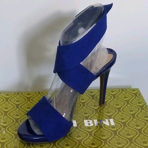 Gianni Bini Rolling Blue Heels